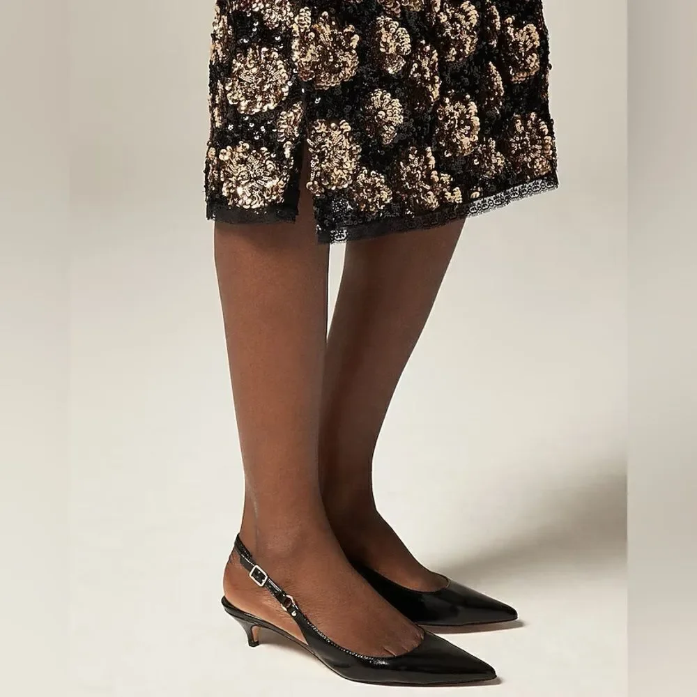 NWT J CREW Collection sequin slip dress